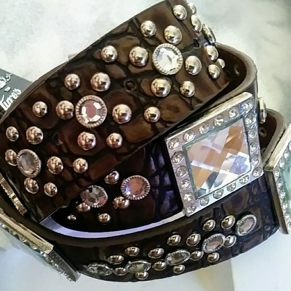 Leather Western Belt - Picture 5 of 6